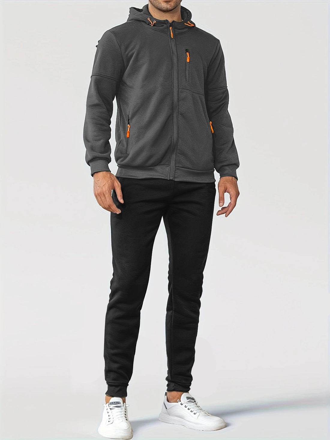 Herren Funktionsjacke mit atmungsaktiven Einsätzen und praktischen Taschen – Taviero