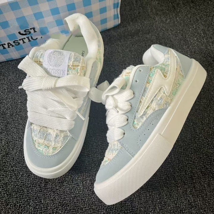 Damen modische Sneakers mit einzigartiger Textur und komfortabler Sohle Echo Archiv