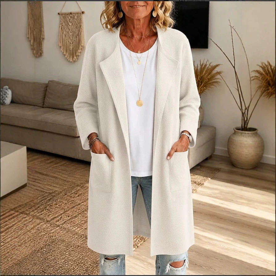 Damen Modischer Langer Cardigan Echo Archiv
