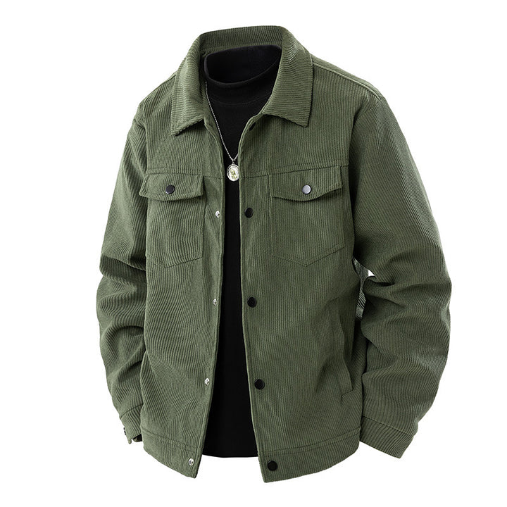 Herren Modische Kordjacke Echo Archiv