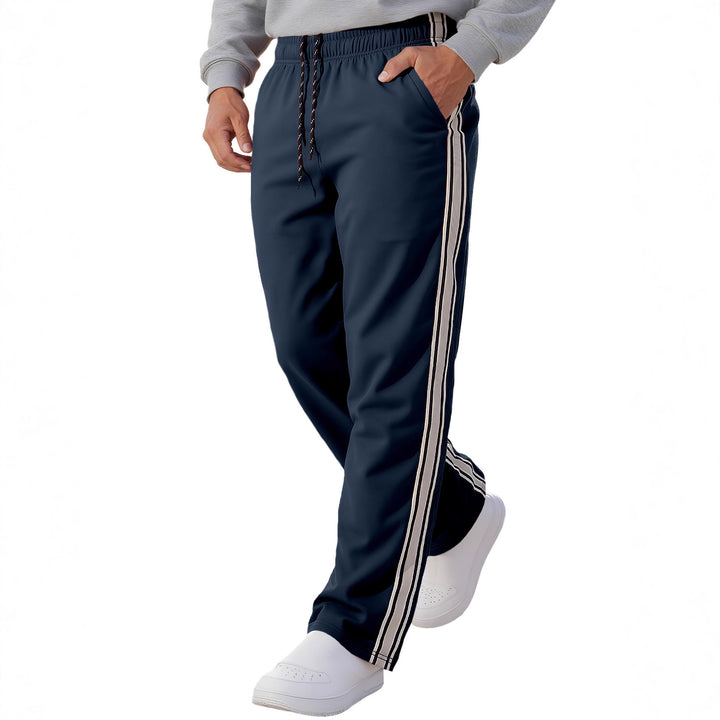 Herren Sportliche Trainingshose mit seitlichen Streifen Echoarchiv
