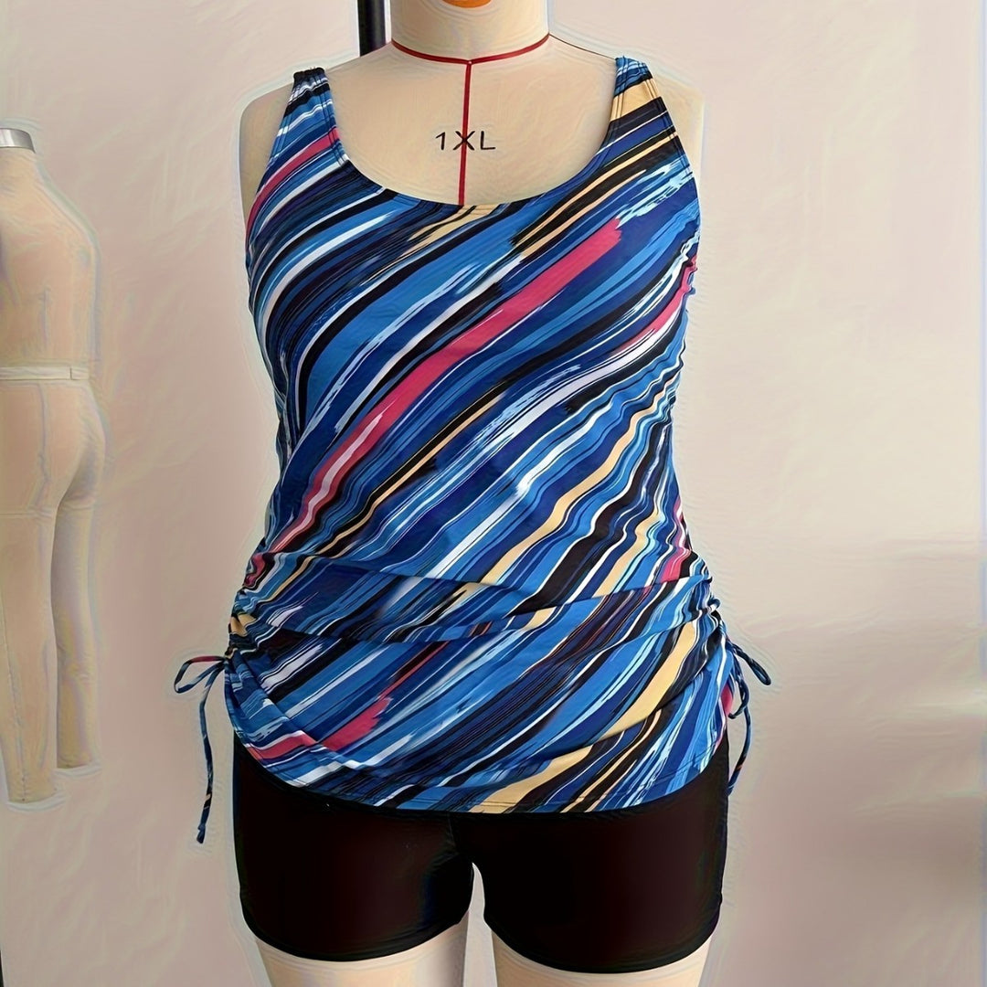 Damen Tankini mit blickdichter Shorts Echo Archiv