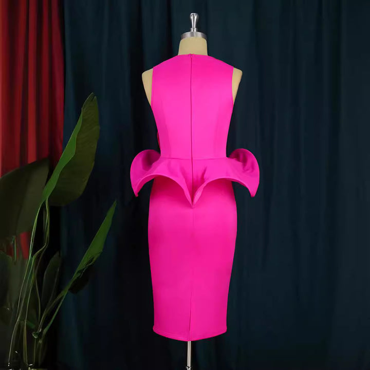 Damen Cocktailkleid mit kunstvollem Blumenapplikation Echo Archiv
