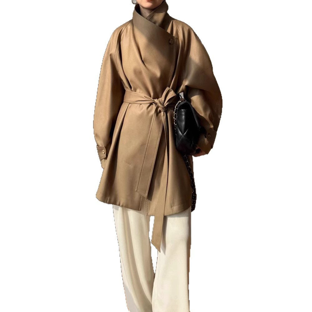 Damen Eleganter Trenchcoat aus hochwertigem Material Echoarchiv