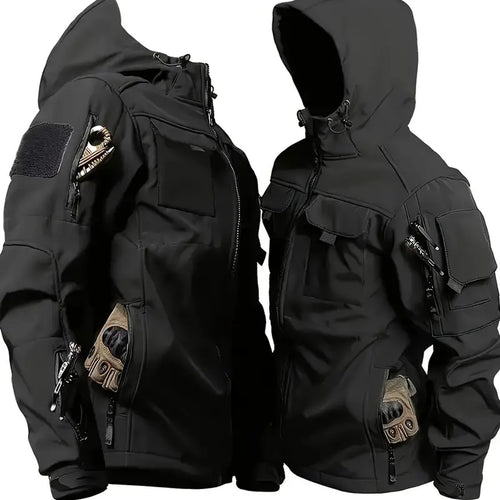 Herren Funktionale Outdoorjacke Echo Archiv