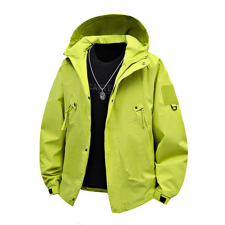 Herren Moderne wasserfeste Outdoorjacke Echoarchiv