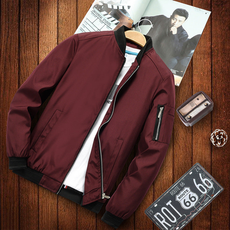 Herren Sportliche Bomberjacke Echo Archiv 1787797412