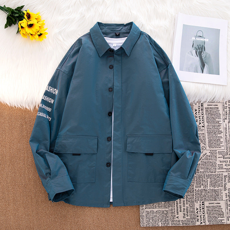 Herren modische Utility-Jacke mit praktischen Taschen Echoarchiv
