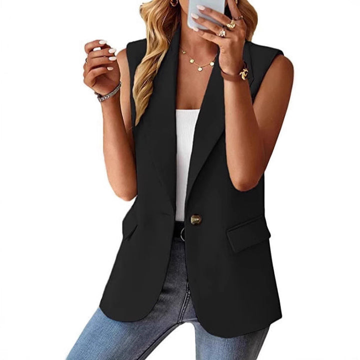 Damen Stylischer Blazer-Weste Echoarchiv