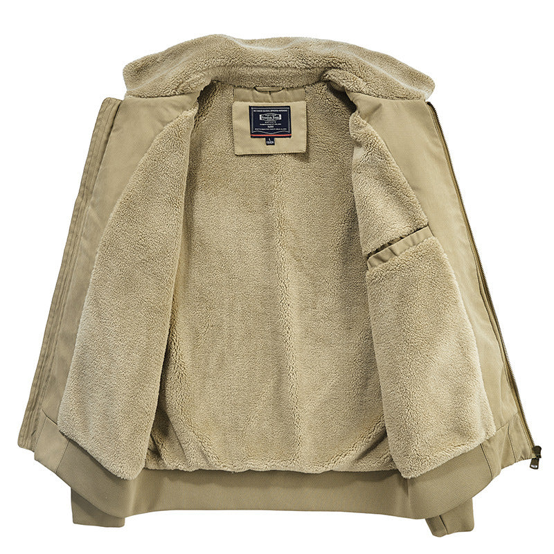 Herren Übergangsjacke mit wärmendem Sherpa-Futter Echoarchiv