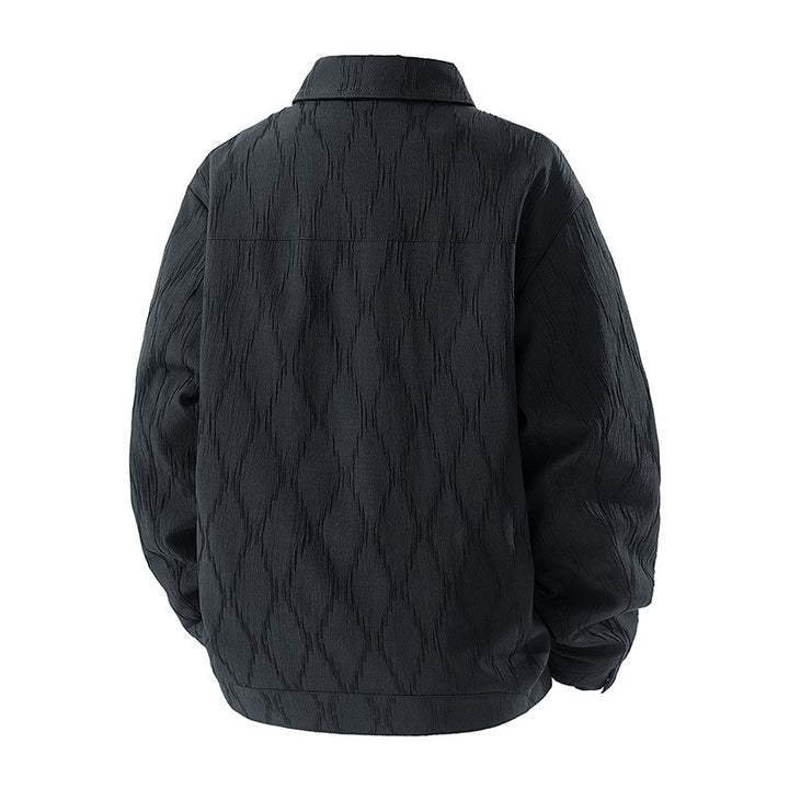Herren Modische Jacke mit strukturiertem Gewebe Echo Archiv