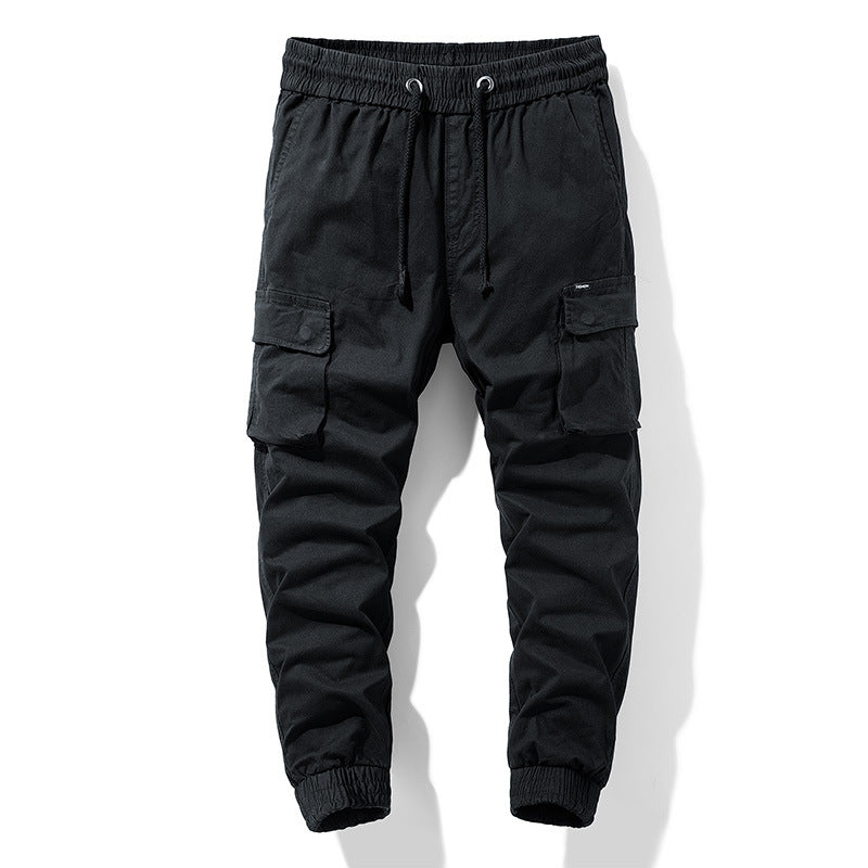 Herren Funktionale Cargo-Joggerhose mit elastischem Komfortbund, großzügigen Klapp-Utility-Taschen und gerippten Knöcheln Echo Archiv