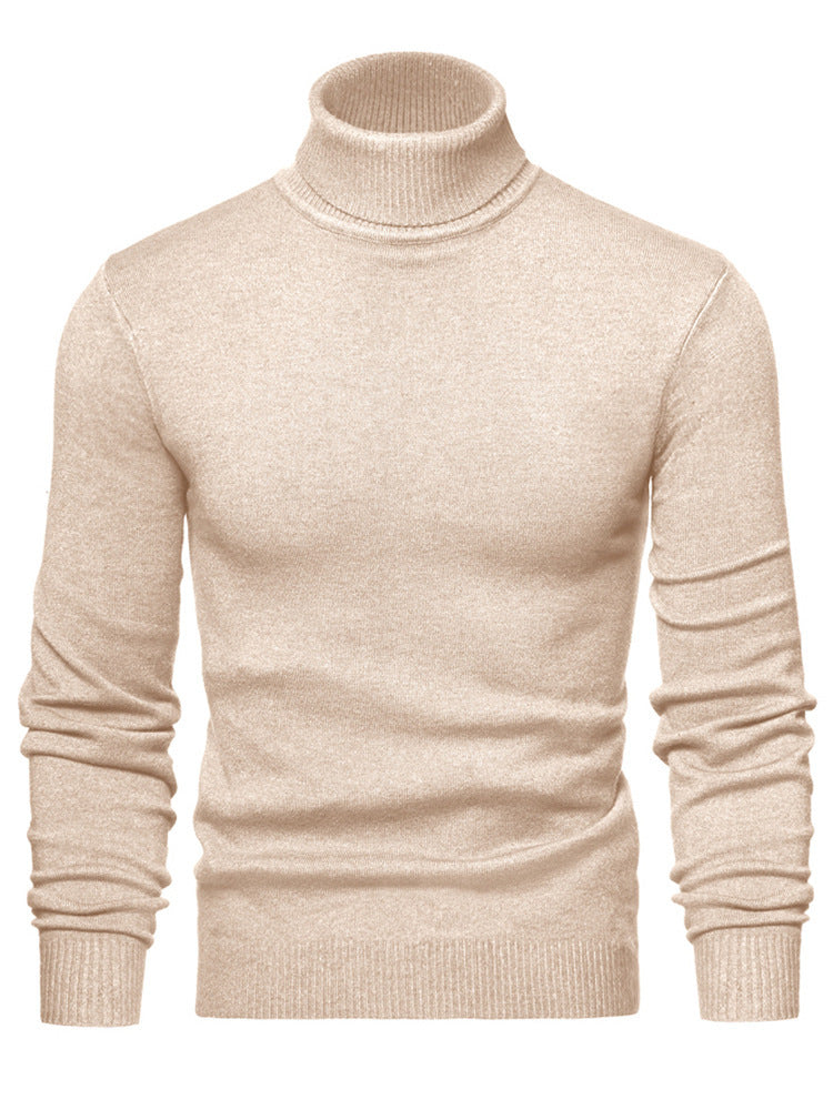 Herren Zeitloser Rollkragenpullover aus weicher Wolle Echoarchiv