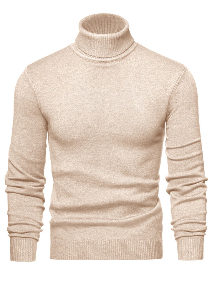 Herren Winter Rollkragenpullover aus weichem Material Echoarchiv