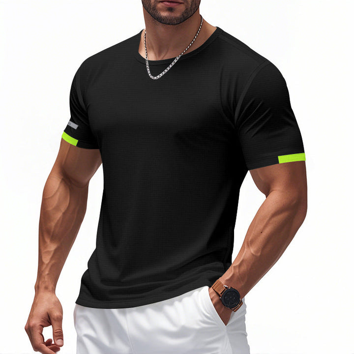 Herren Funktions-T-Shirt mit atmungsaktivem Design und reflektierenden Details Echoarchiv