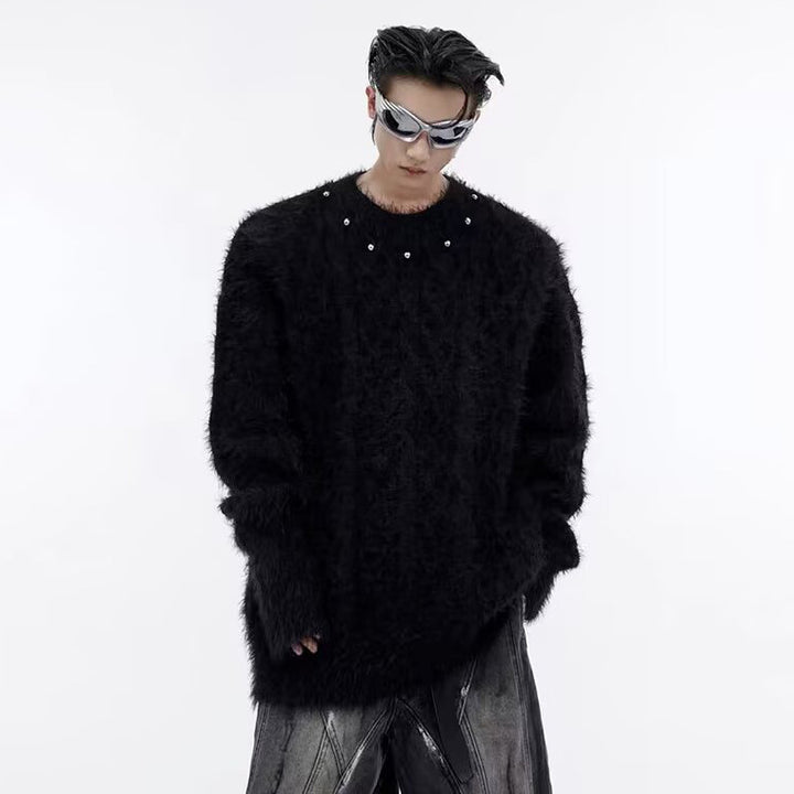 Herren Stylish Grobstrickpullover Echoarchiv