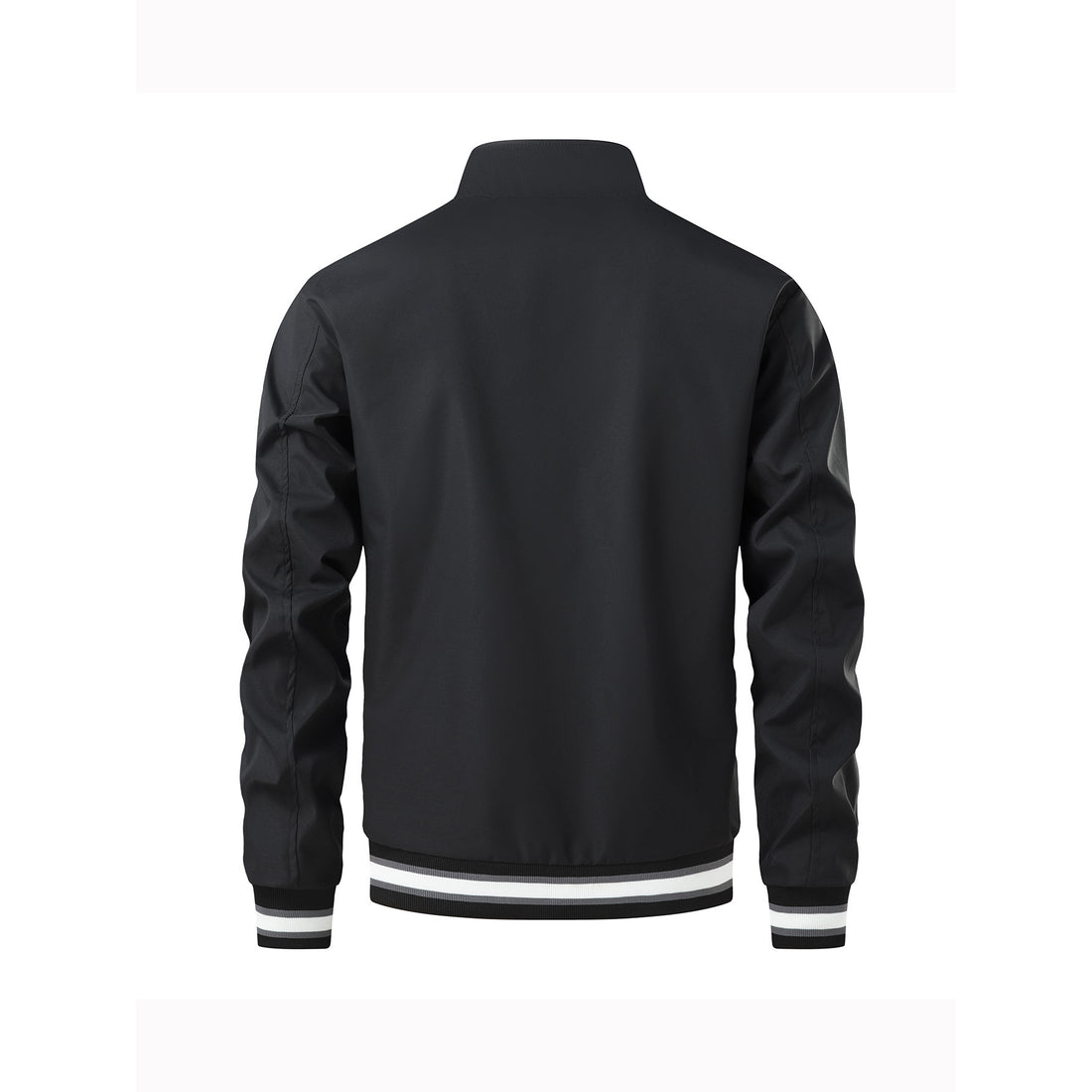 Herren Sportliche Leichte Übergangsjacke mit hohem Kragen Echo Archiv