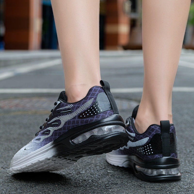Damen nan leistungsorientierter Fitnesssneaker mit sichtbarer Luftdämpfung und nahtlosem Strickobermaterial Echo Archiv