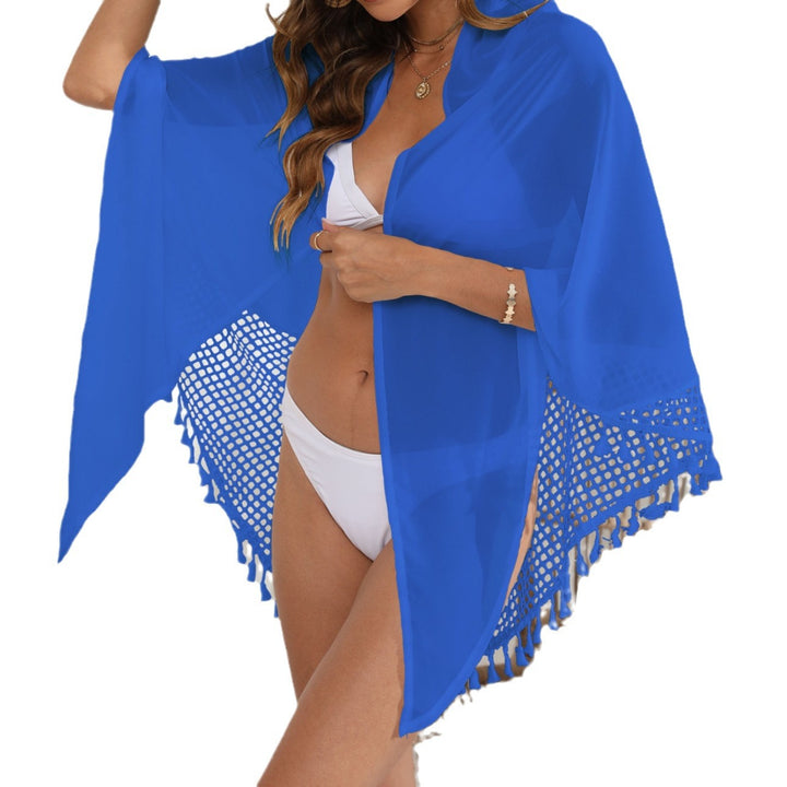 Damen eleganter Netz-Strandsarong mit Quasten Echo Archiv