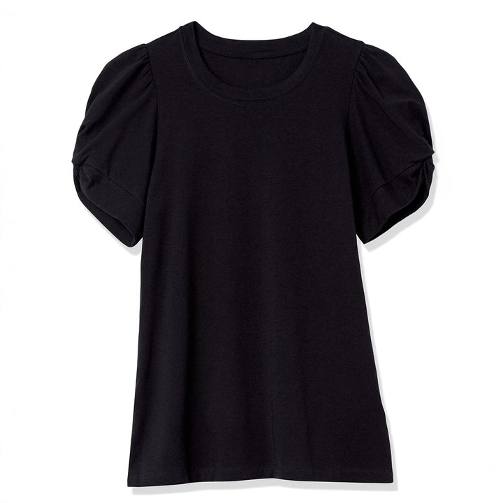 Damen Elegantes Oberteil mit Puffärmeln Echo Archiv
