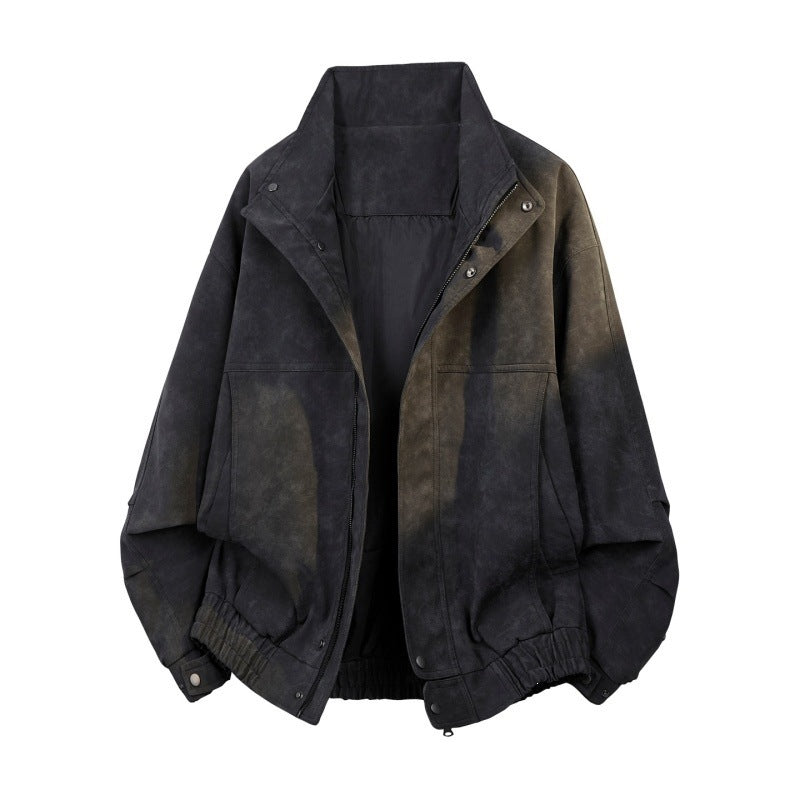Herren Lässige Oversized Jacke Echo Archiv