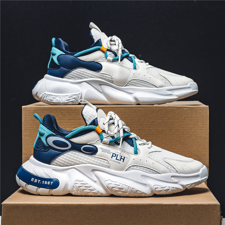 Herren Voluminöser Performance-City-Sneaker mit skulpturaler Plateausohle Echoarchiv