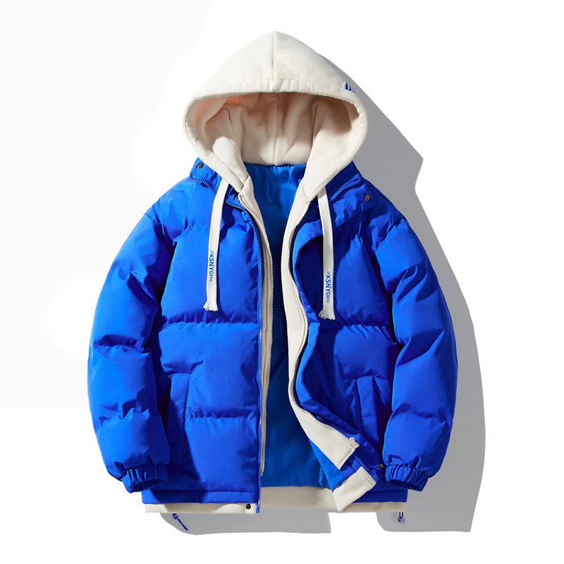 Herren Wattierte Steppjacke mit integriertem Kapuzen-Layer und winddichter Außenhülle Echo Archiv