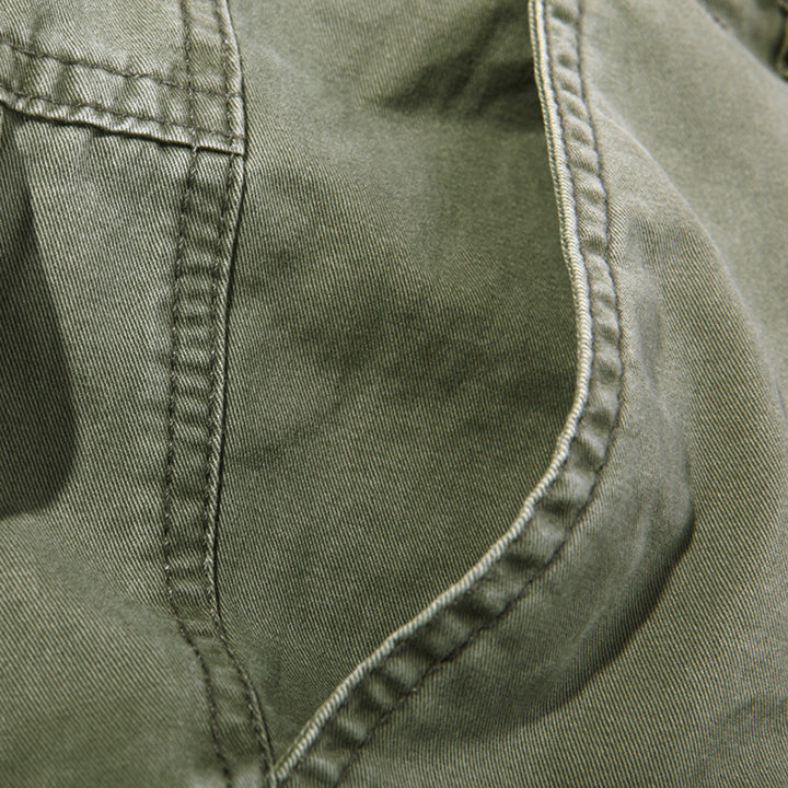 Herren Robuste Cargo-Arbeitshose mit Mehrfach‑Taschen, Kniefalten und Relaxed‑Fit Echo Archiv