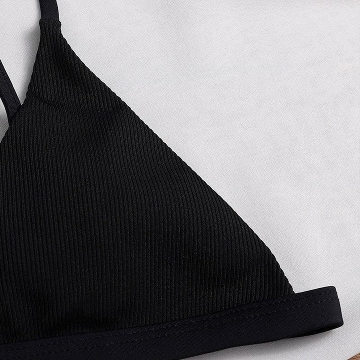 Damen Triangel-Bikini-Oberteil mit verstellbaren Trägern und schickem Design Echo Archiv