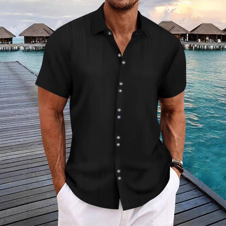 Herren Kurzarmhemd Echoarchiv