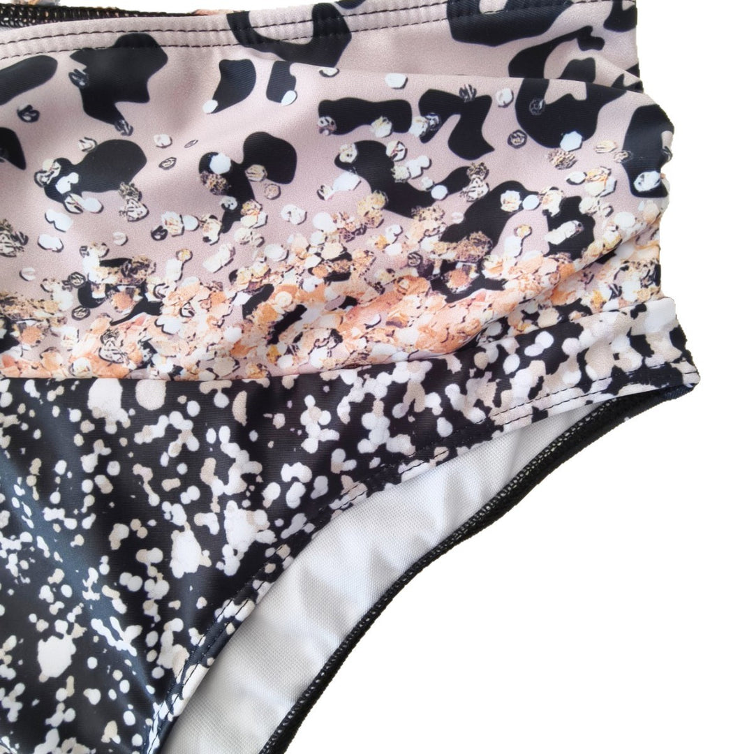 Damen Bikini-Set mit trendigem Animal-Print und modischem Schleifen-Detail Echo Archiv