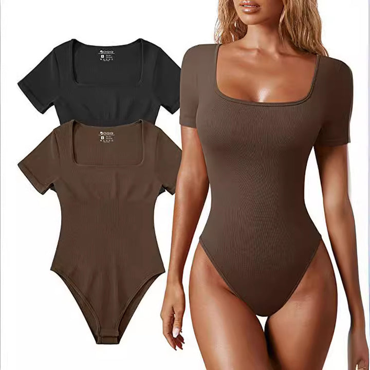 Damen Figurbetonender Body mit weitem Ausschnitt Echo Archiv