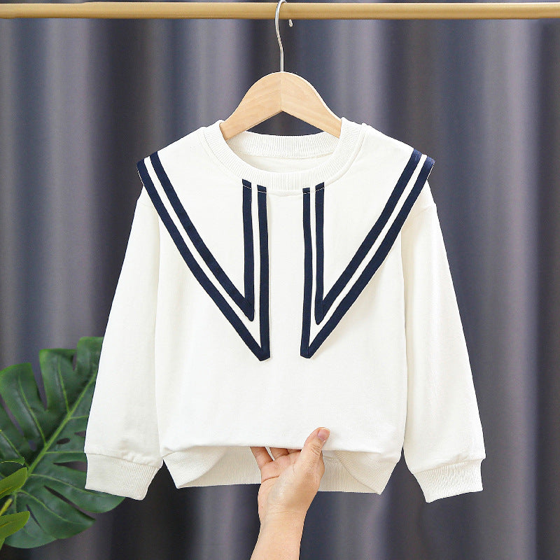 Damen Sweatshirt mit maritimem Kragen Echo Archiv