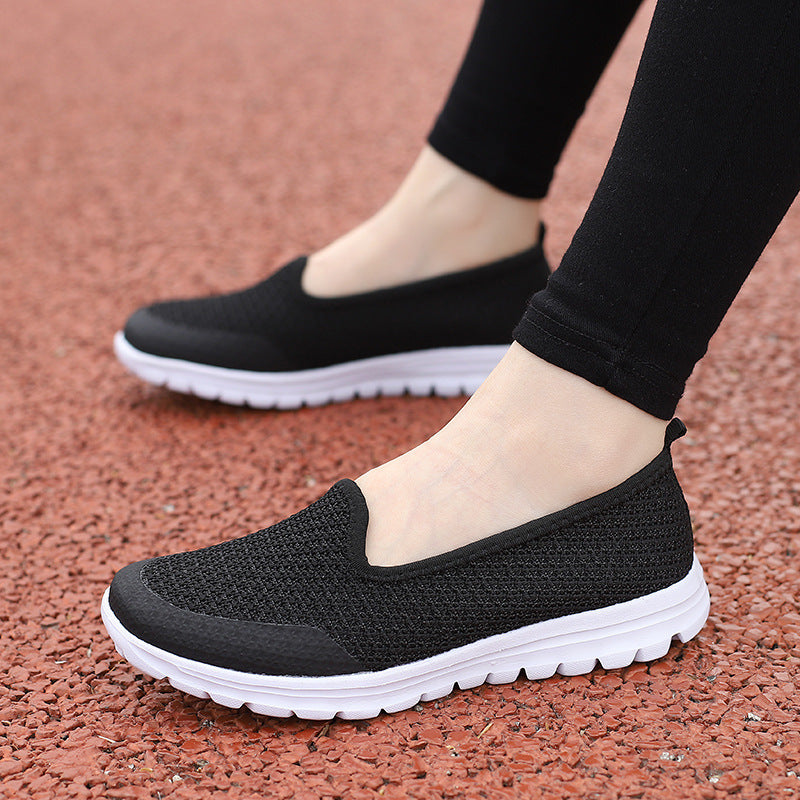 Damen nan ergonomisch geformte Komfort-Slipper mit atmungsaktivem Netzgewebe-Obermaterial und gedämpfter Laufsohle Echo Archiv