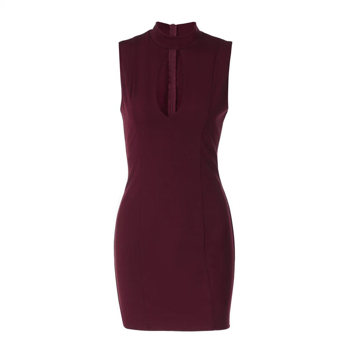 Damen Figurbetontes Kleid mit schickem Ausschnitt und kunstvollem Design Echo Archiv