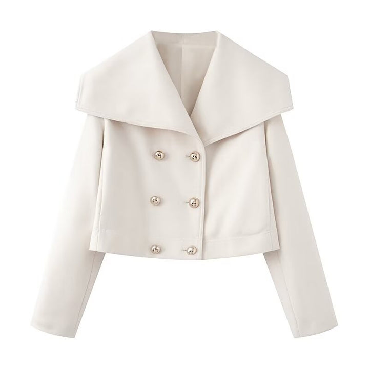 Damen Kurzjacke mit großem Matrosenkragen und zweireihiger Knopfleiste Echo Archiv