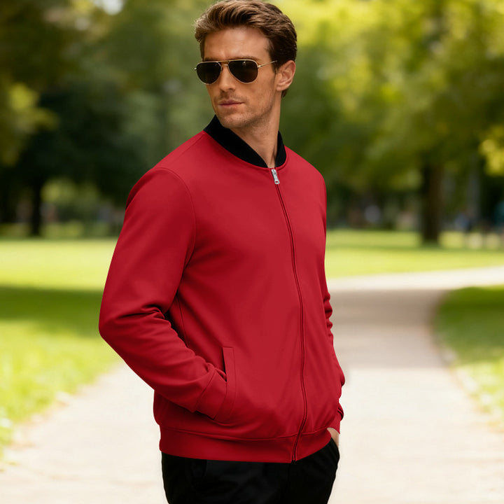 Herren Sportliche Bomberjacke Echoarchiv