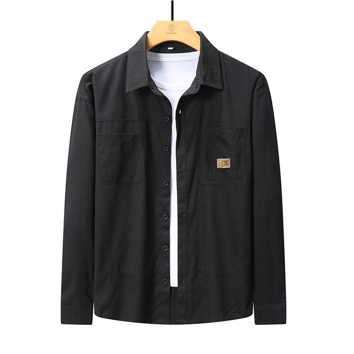 Herren Praktische und moderne Hemdjacke Echo Archiv