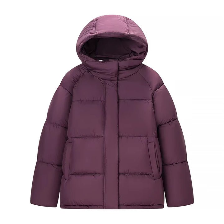 Damen nan gesteppte Kapuzen-Pufferjacke im Oversize-Boxy-Schnitt Echo Archiv