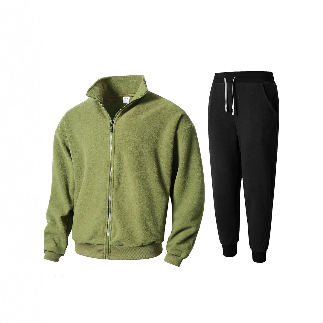Herren Fleecejacke und Jogginghose Set Echoarchiv