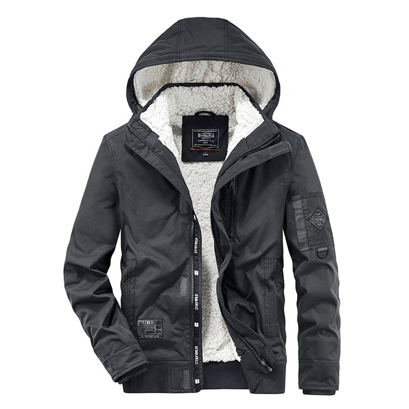 Herren technische Übergangsjacke mit warmem Innenfutter Echoarchiv