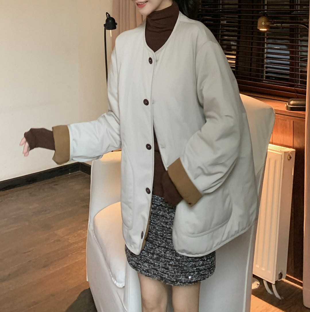 Damen Bequeme oversized Jacke Echoarchiv