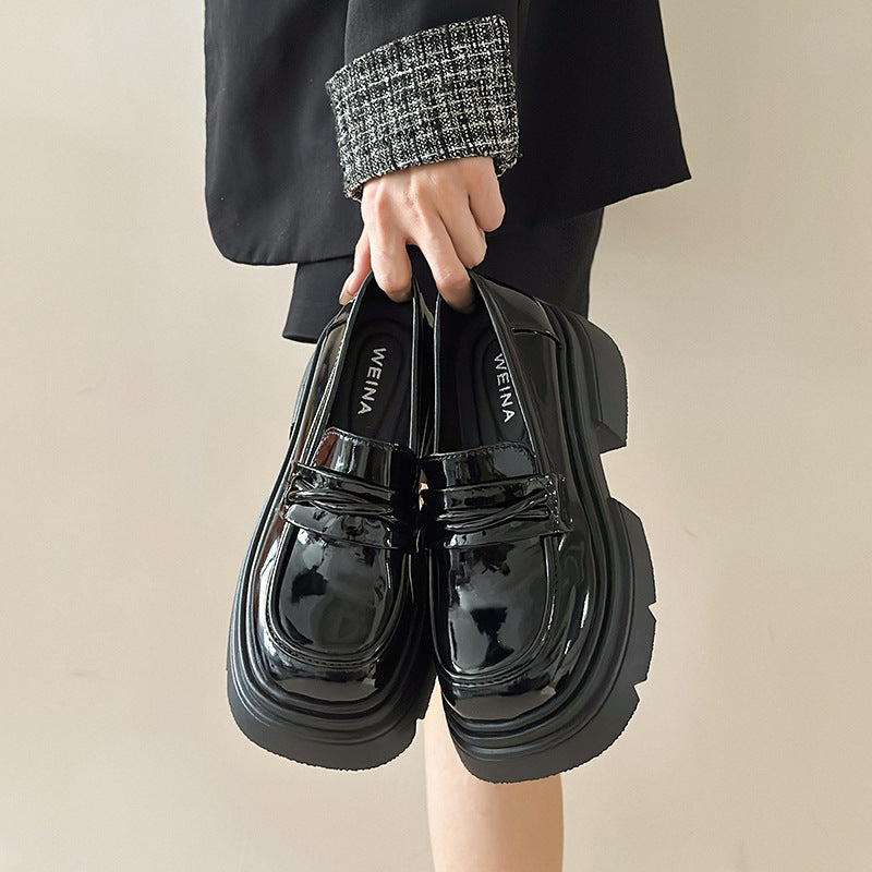 Damen Modische Lederslipper Echo Archiv