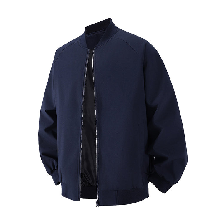Herren Modische Bomberjacke mit elastischen Bündchen Echo Archiv