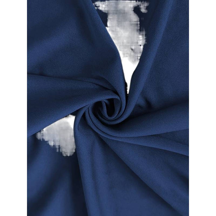 Damen Sommerkleid mit schulterfreier Silhouette und dekorativem Rüschensaum Echo Archiv