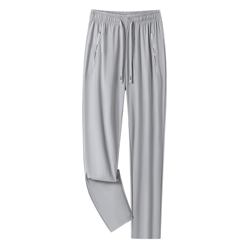 Herren Sportliche Jogginghose mit verstellbarem Bund und Reißverschlusstaschen Echo Archiv