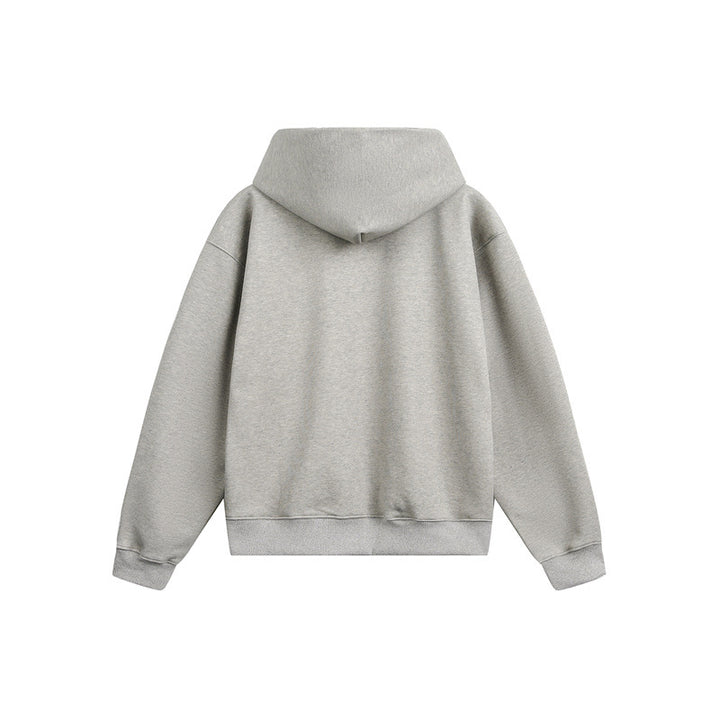 Unisex Kapuzenpullover mit relaxed Fit und abstraktem Frontprint Echoarchiv