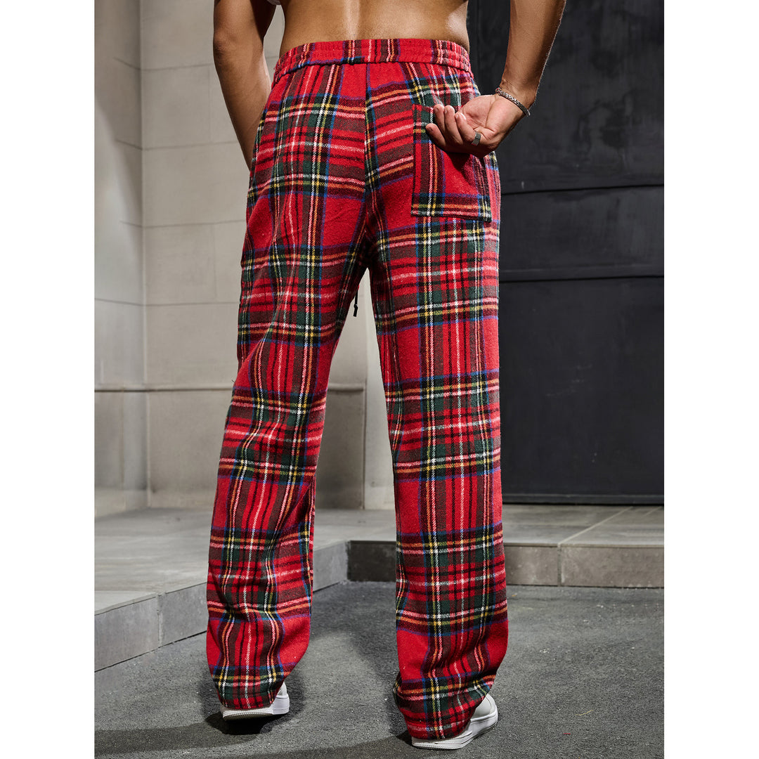 Herren Karierte Freizeithose Echo Archiv