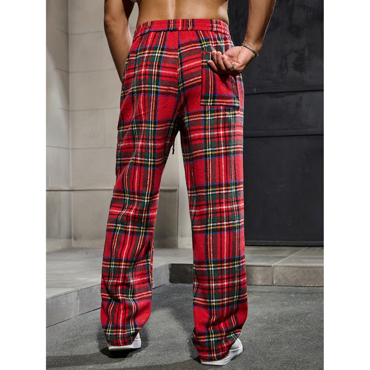 Herren Karierte Freizeithose Echo Archiv