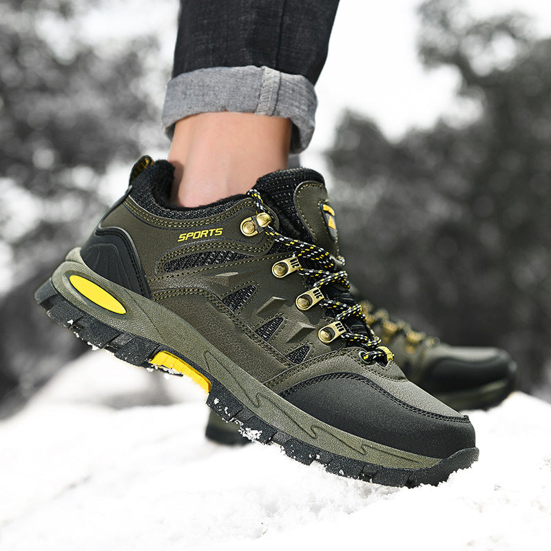 Damen Gefütterte Winter-Trekking‑Halbschuhe mit wasserdichter Oberfläche und griffiger Mehrzonenprofilsohle Echo Archiv
